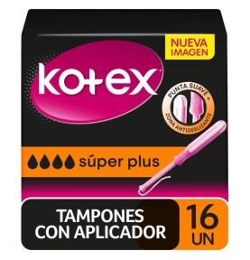 KOTEX TAMPON CON APLICADOR...