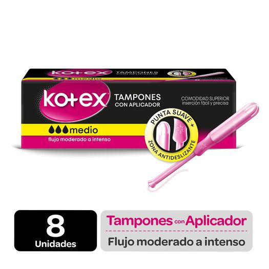 KOTEX TAMPON CON APLICADOR...