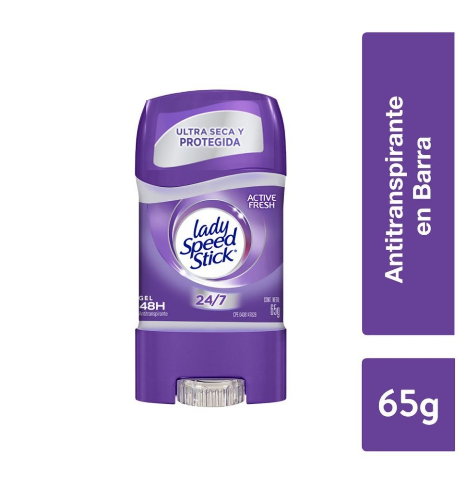 LADY SPEED STICK ACTIVE FRESH 48H GEL X 65 GR