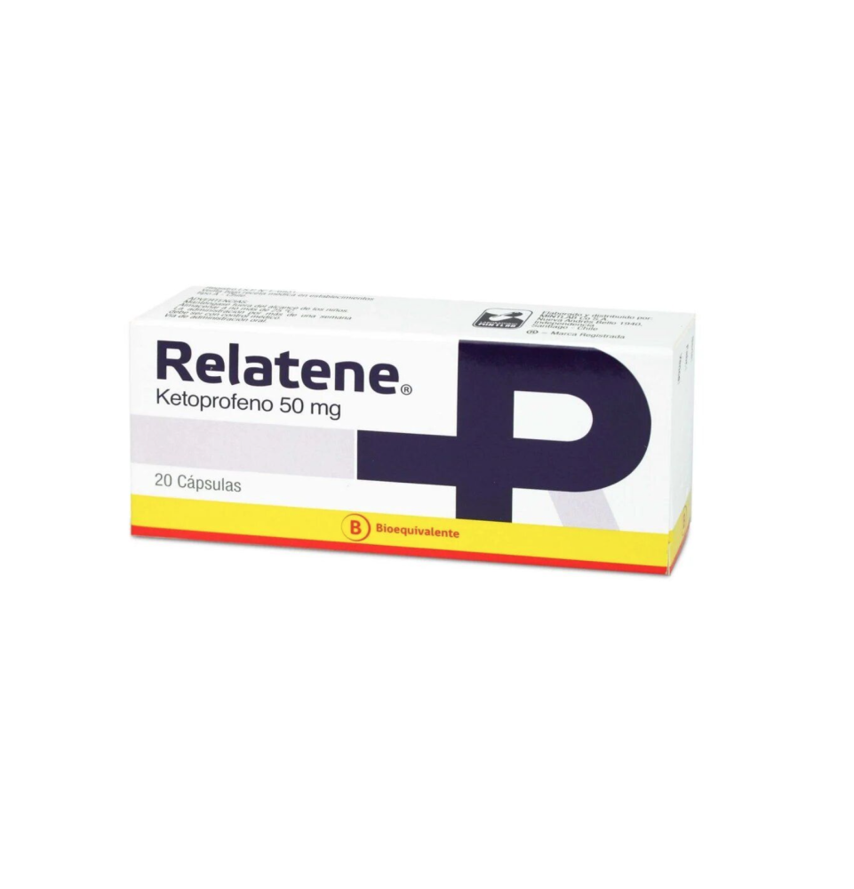 RELATENE  50 MG X 20 CAPSULAS