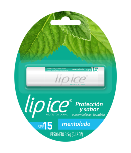 LIP ICE MENTOLADO F15 X 3.5 GR