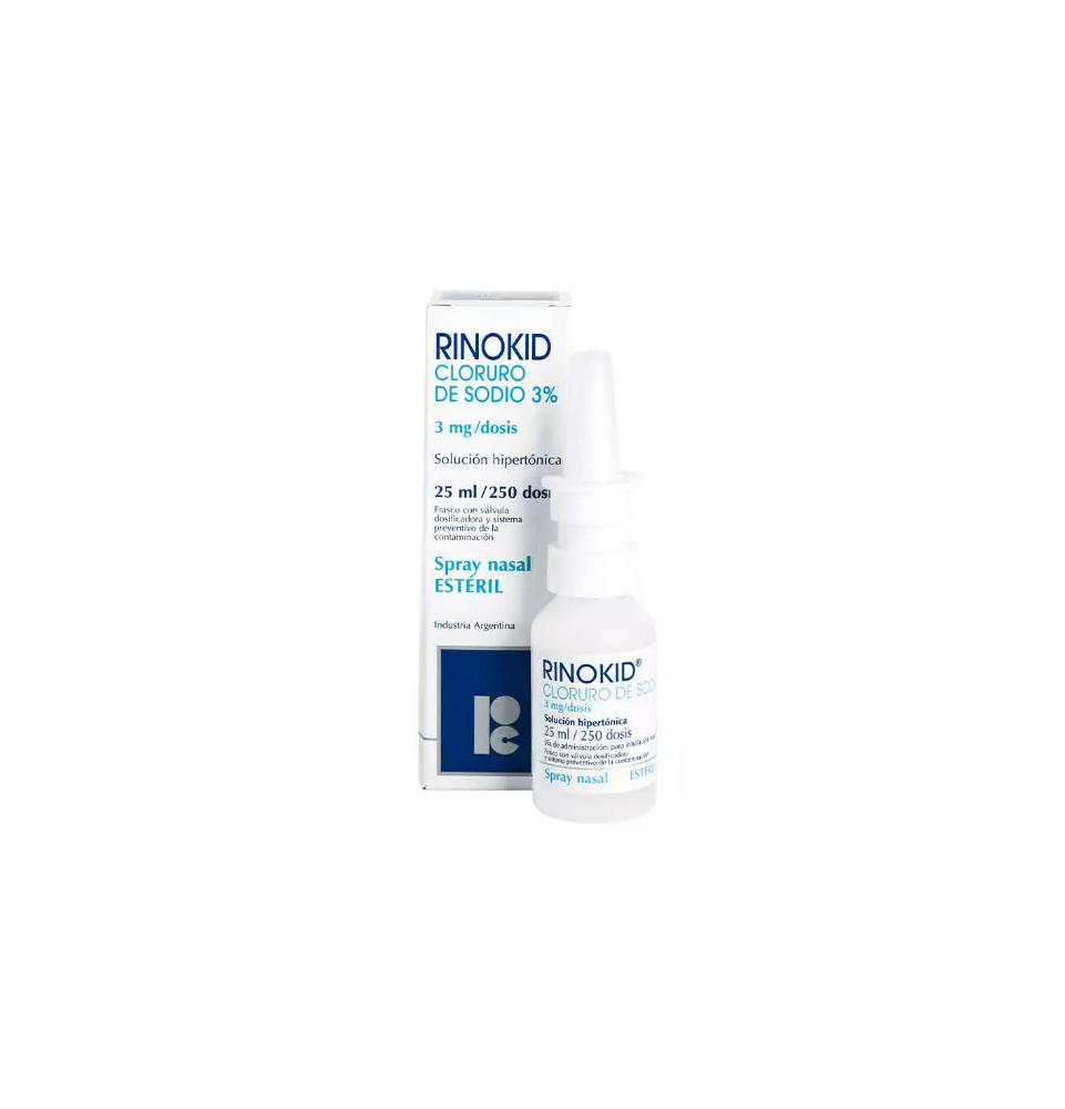 RINOKID SPRAY NASAL 3% X 25 ML