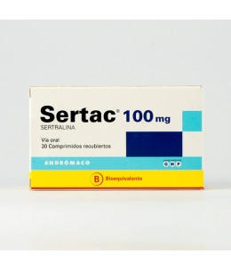 SERTAC 100 MG X 30 COMPRIMIDOS