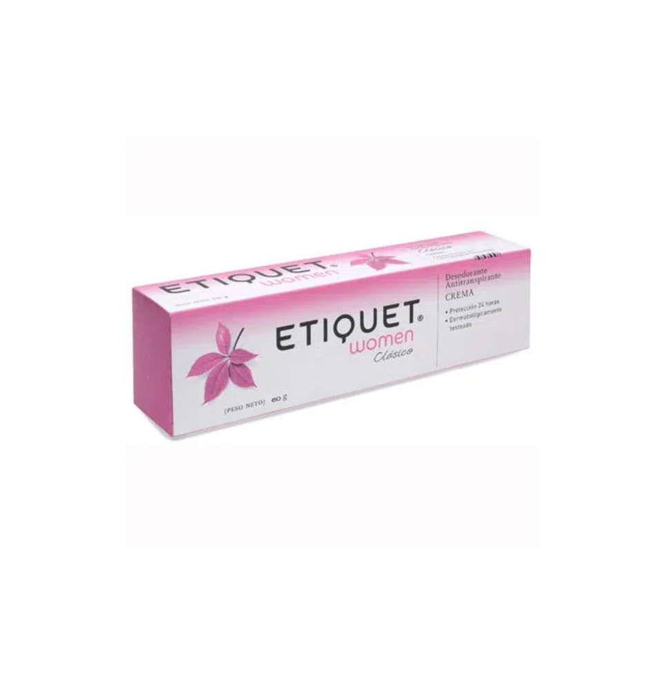 ETIQUET CREMA WOMEN CLASICO X  60 GR