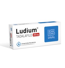 LUDIUM COM 20 MG X 4