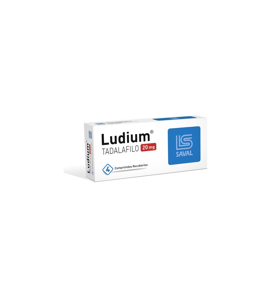Ludium 20 mg x 4 comprimidos