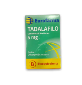 TADALAFILO COM 5 MG X 30...