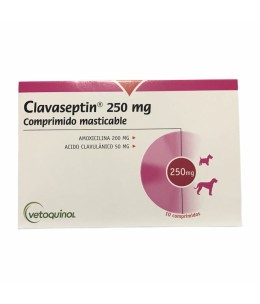 CLAVASEPTIN 250 MG X 10  COMPRIMIDOS MASTICABLES 
