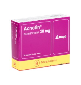 ACNOTIN 20 MG X 30 CÁPSULAS