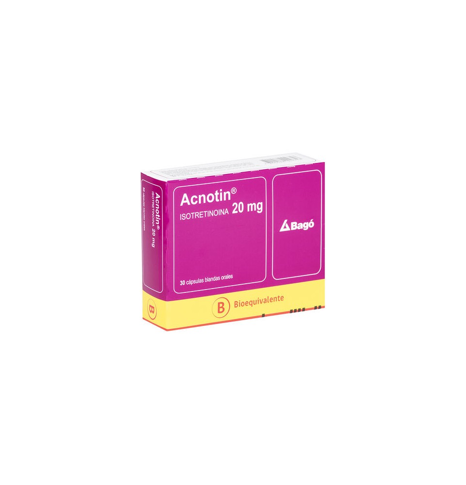 ACNOTIN 20 MG X 30 CÁPSULAS