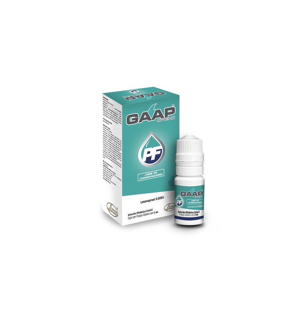 GAAP PF GOTAS OFTALMICAS 0,005% X 3 ML