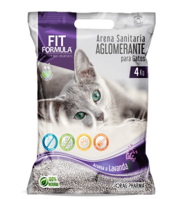 ARENA FIT GATO AROMA LAVANDA X 4 KG