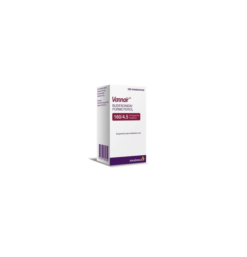 VANNAIR INHALADOR 160/4,5 MCG X 120 DOSIS