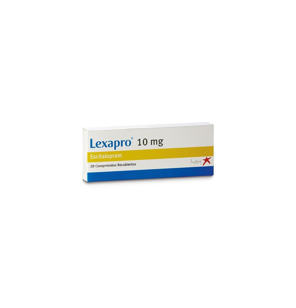 LEXAPRO 10 MG X 28 COMPRIMIDOS