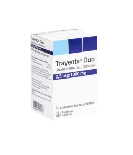 TRAYENTA DUO 2,5MG/1000 X 60 COMPRIMIDOS