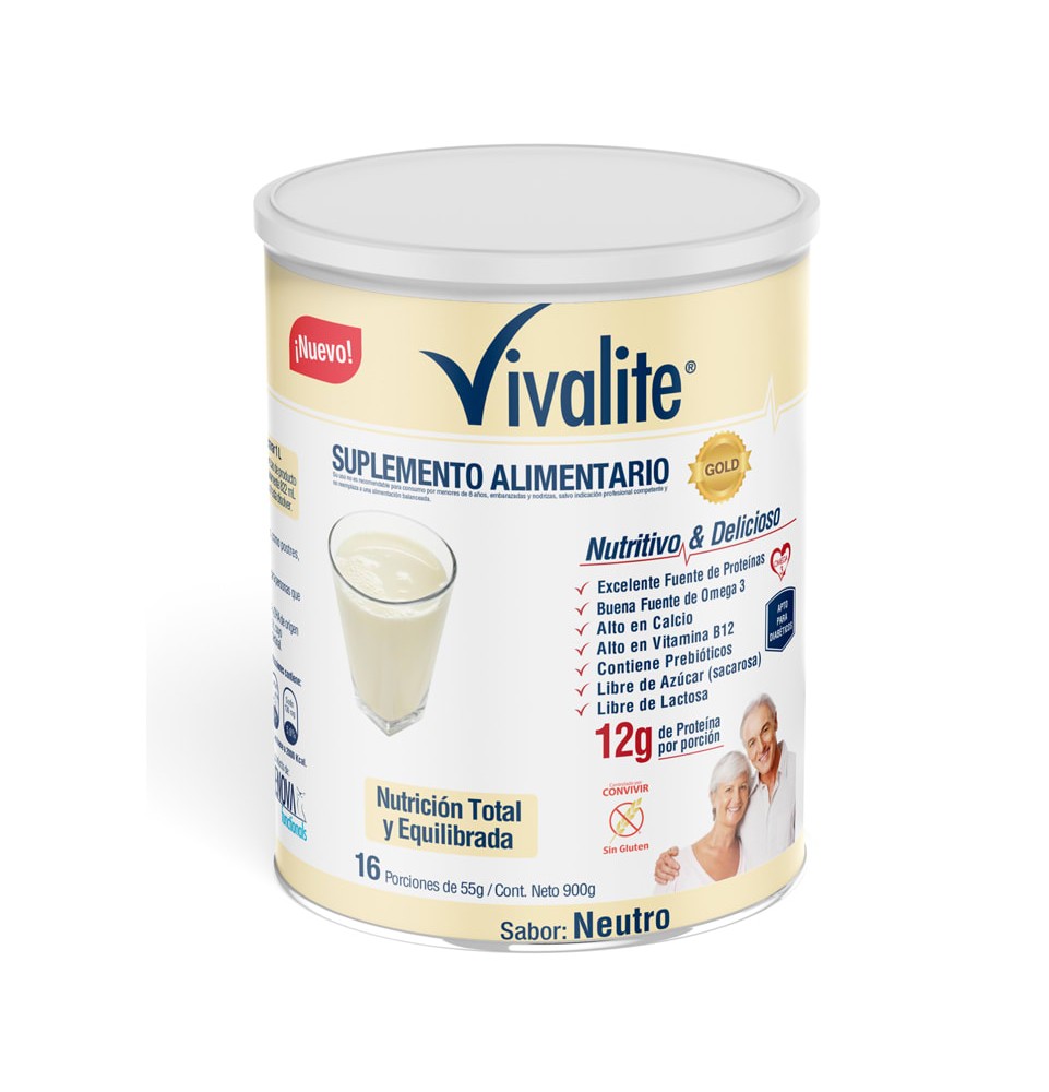 VIVALITE GOLD  NEUTRO X 900 GR