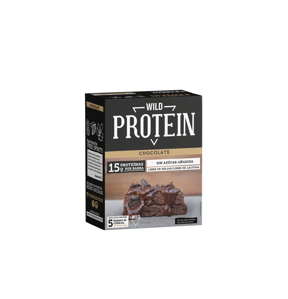 WILD PROTEIN CHOCOLATE X 5 UNIDADES