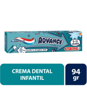 AQUAFRESH ADVANCE KIDS 9-12...