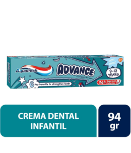 AQUAFRESH ADVANCE KIDS 9-12 X 94 GR