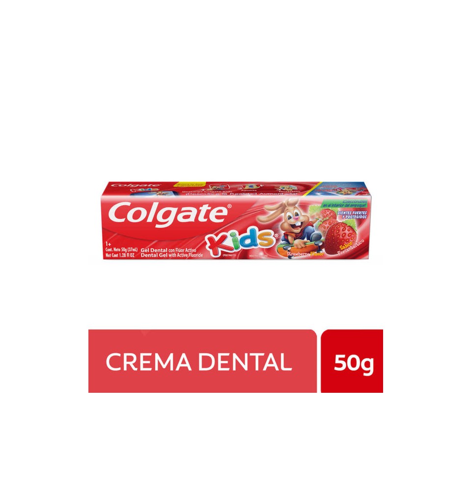 COLGATE KIDS FRUTILLA CREMA DENTAL X 50 GR