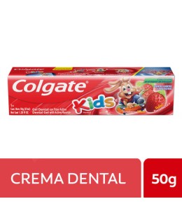 COLGATE KIDS FRUTILLA CREMA DENTAL X 50 GR