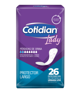 COTIDIAN PROTECTOR DIARIO LADY X 26