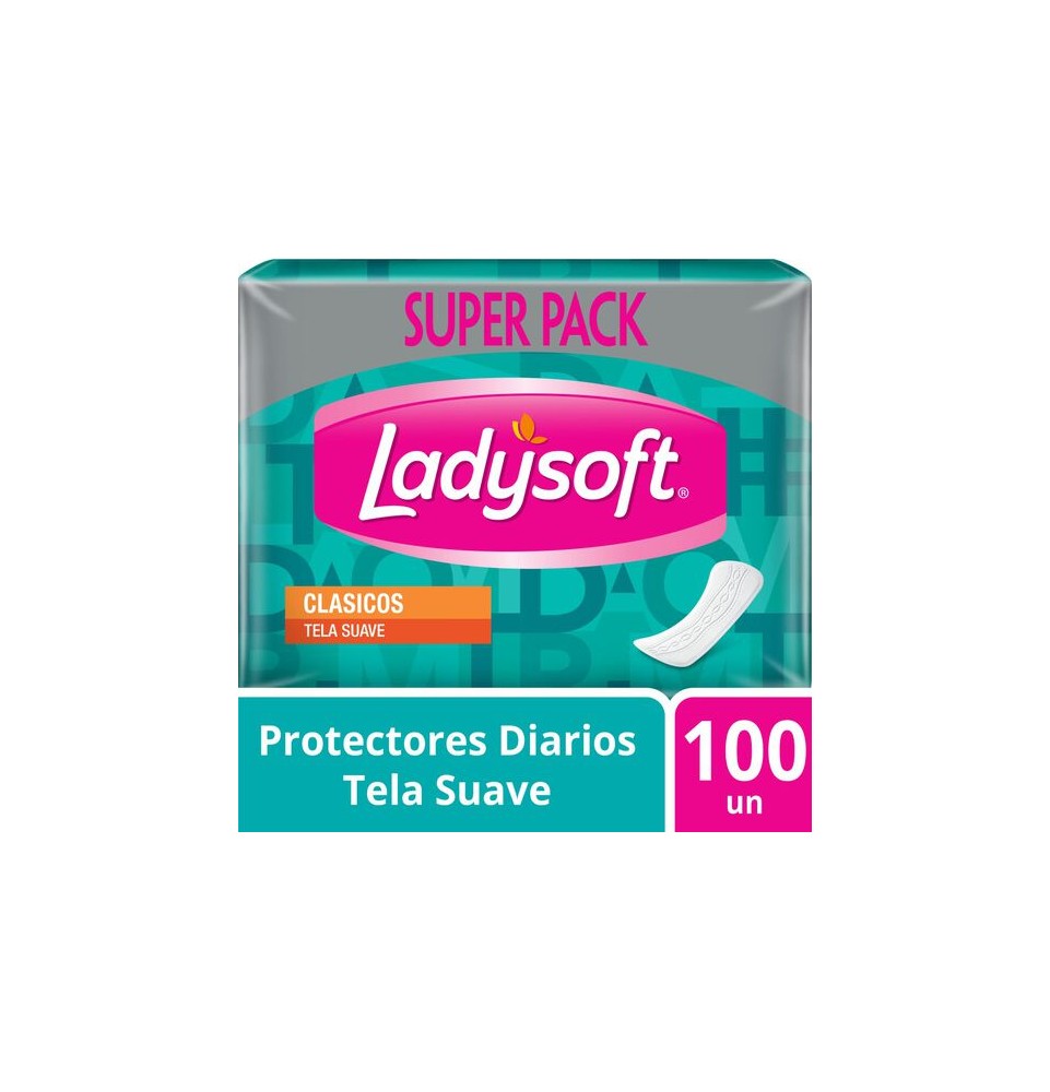 LADYSOFT CLASICO PROTECTOR DIARIO X 100 UND