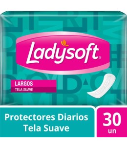 LADYSOFT PROTECTOR DIARIO LARGO X 30 UND