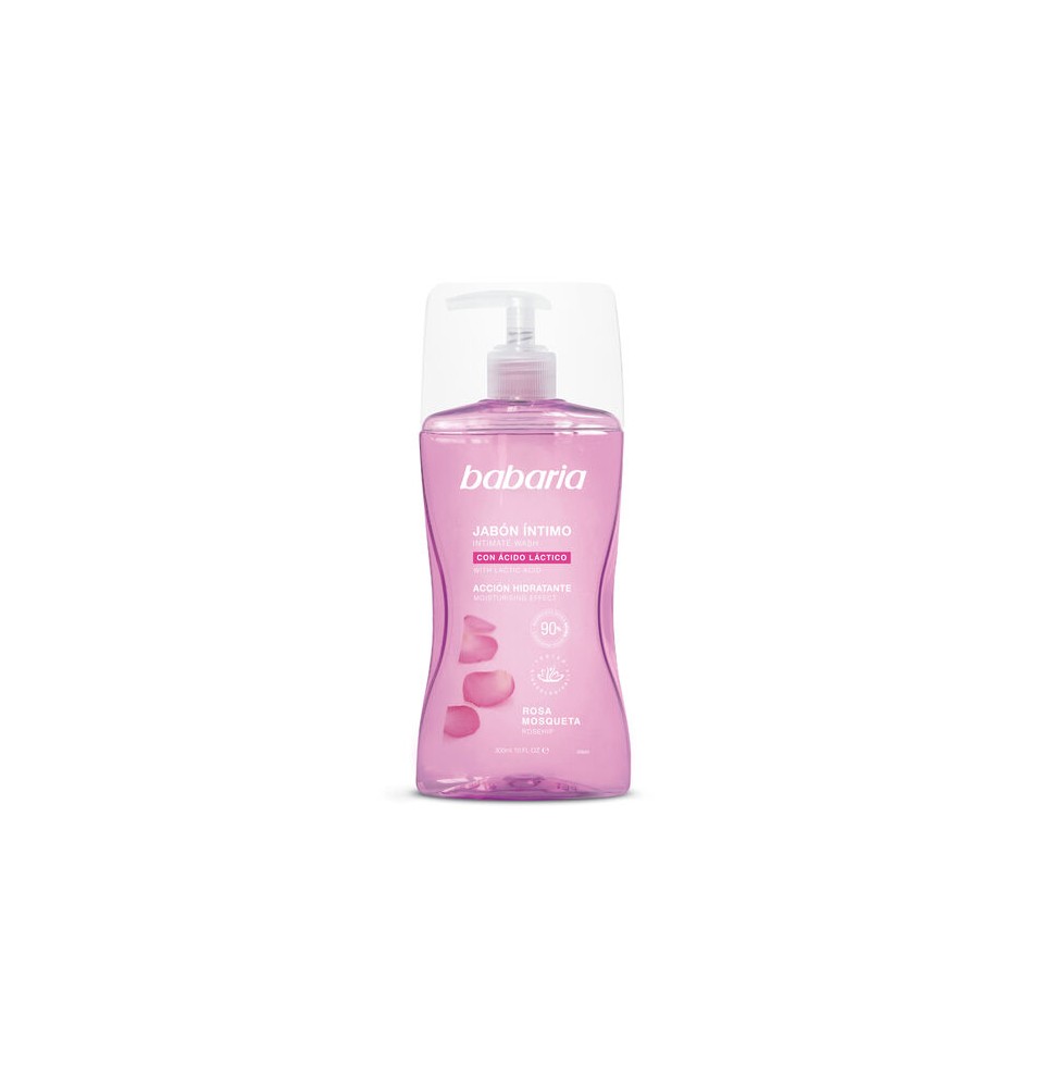 BABARIA JABÓN INTIMO ROSA MOSQUETA X 300 ML