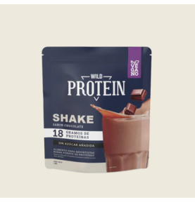 Wild protein shake en polvo Vegano sabor Chocolate 1 kg