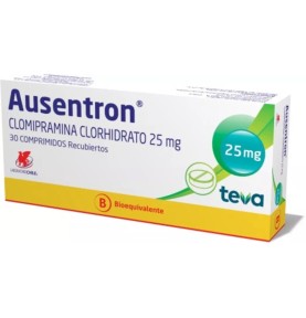 AUSENTRON 25 MG X 30...