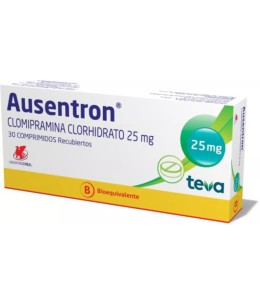 AUSENTRON 25 MG X 30 COMPRIMIDOS