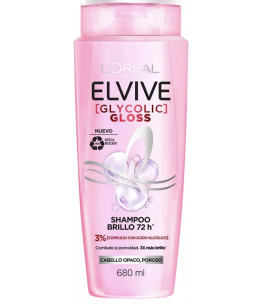 ELVIVE SHAMPOO GLYCOLIC GLOSS X 680 ML