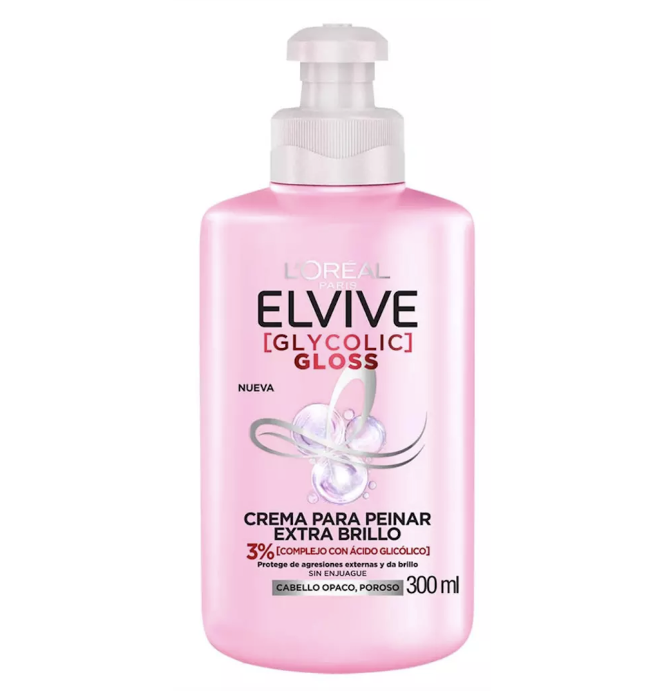 ELVIVE TRATAMIENTO GLYCOLIC CREMA PARA PEINAR X 300 ML