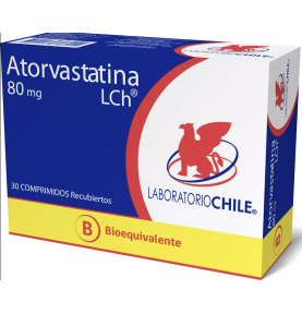 ATORVASTATINA 80 MG X 30...