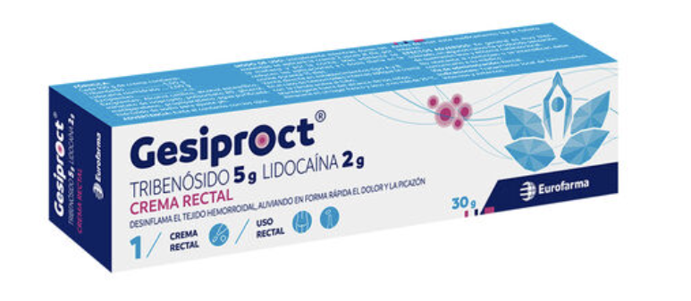 GESIPROCT CREMA RECTAL X 30 GR