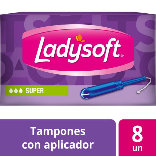 Ladysoft Tampones super x 8