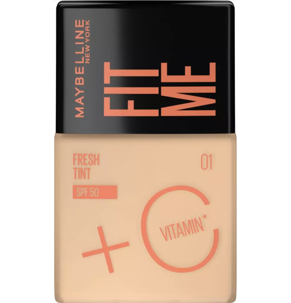 BASE DE MAQUILLAJE FIT ME FRESH TINT SPF50 N 01