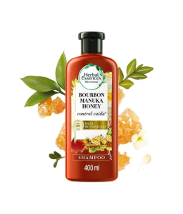 HERBAL ESSENCES SHAMPOO MANUKA HONEY FALL CONTROL X 400 ML