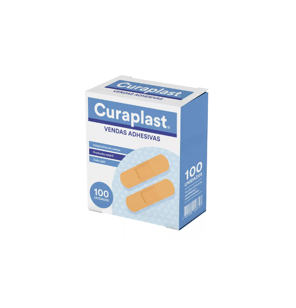 CURAPLAST TRADICIONAL RECTANGULAR X 100