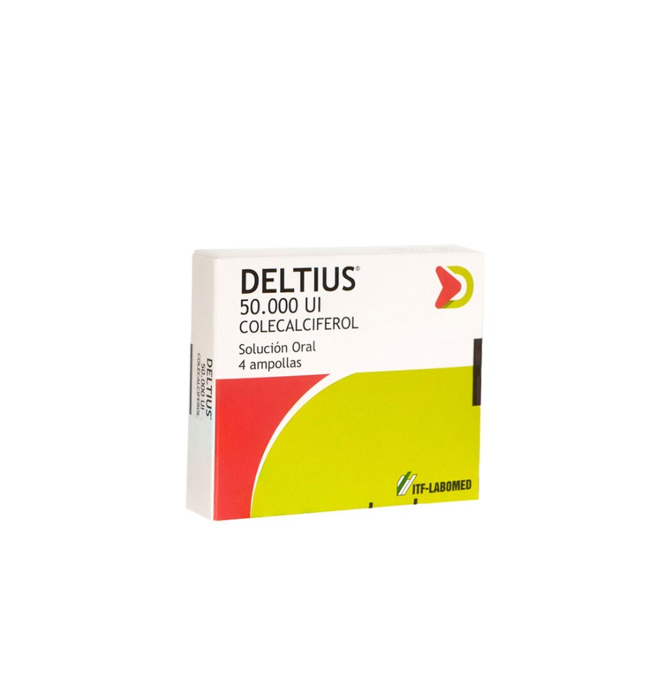 DELTIUS 50.000UI X4AMPOLLAS