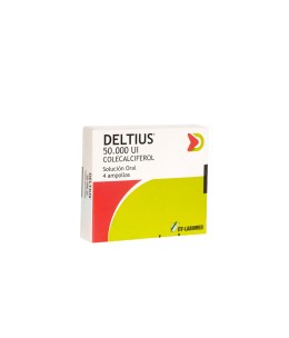 DELTIUS 50.000UI X4AMPOLLAS