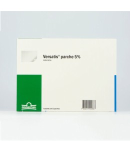 VERSATIS PARCHE 5% X 5 UNIDADES