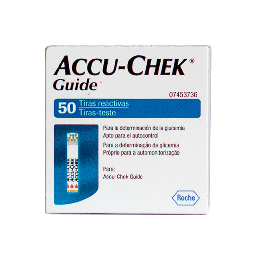 ACCU-CHEK GUIDE CINTAS X 50...