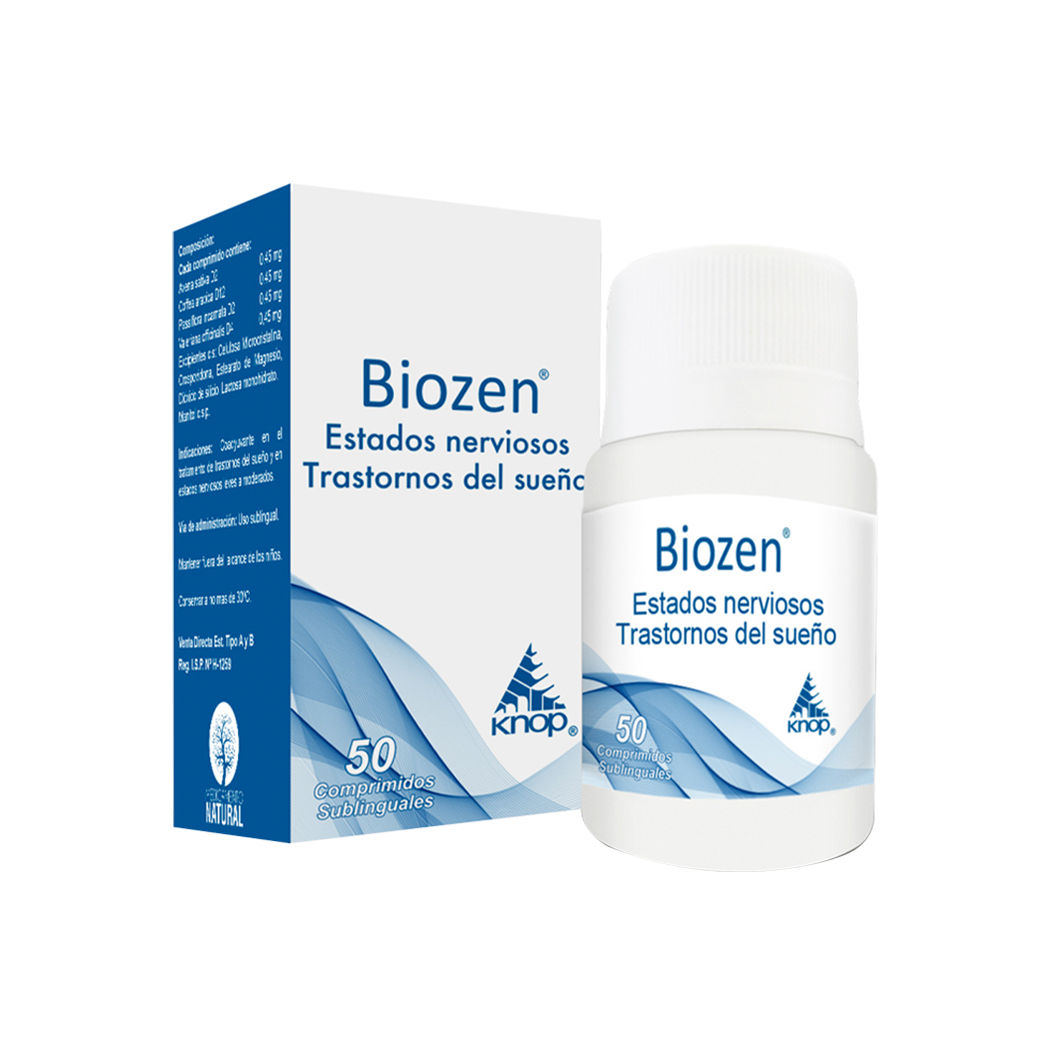 BIOZEN  X 50 KNOP COMPRIMIDOS