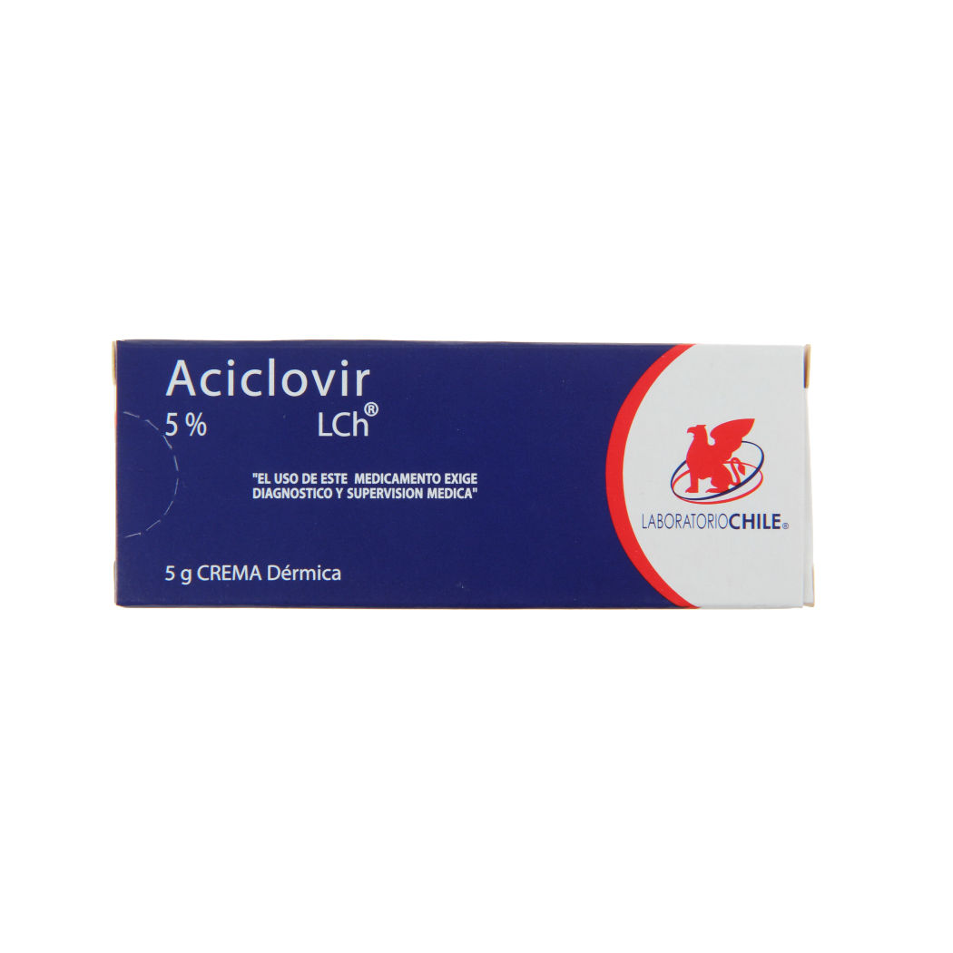 Aciclovir crema 5% x 5 gr