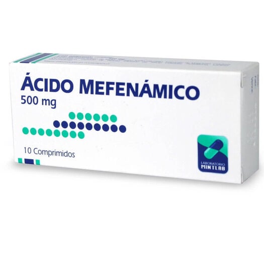 ACIDO MEFENAMICO COM 500 MG X 10 MINT