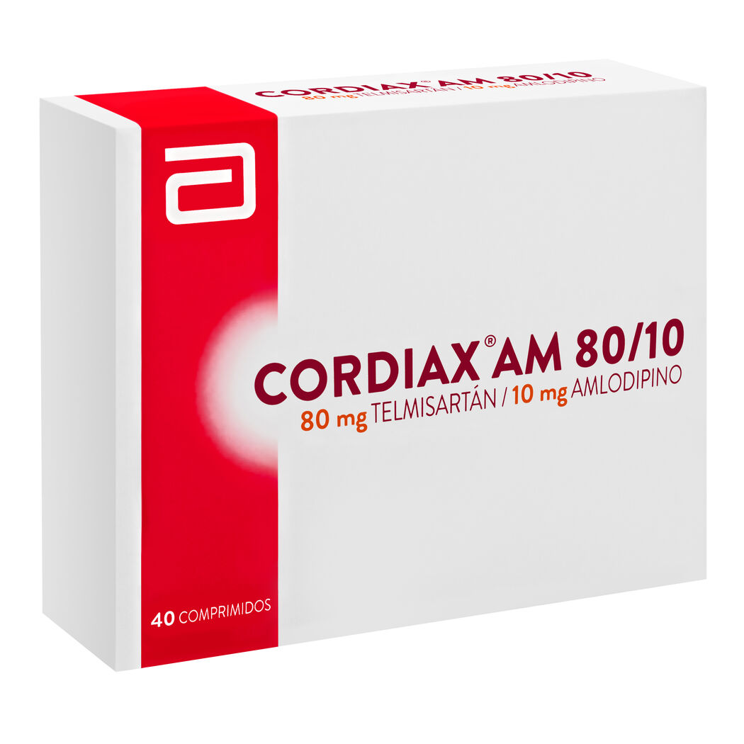 CORDIAX AM  80/10 MG X 40 COMPRIMIDOS