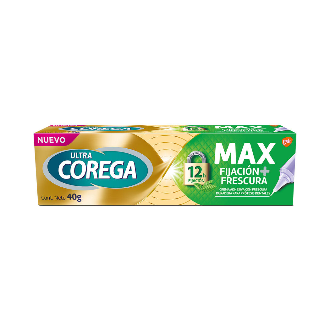 COREGA ULTRA MAXIMA FIJACION Y FRESCURA CRE ADH X 40 GR