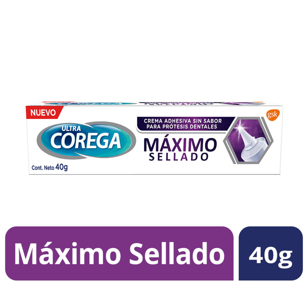 COREGA ULTRA MAXIMO SELLADO CRE ADH X  40 GR